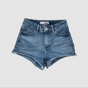 Topshop denim shorts